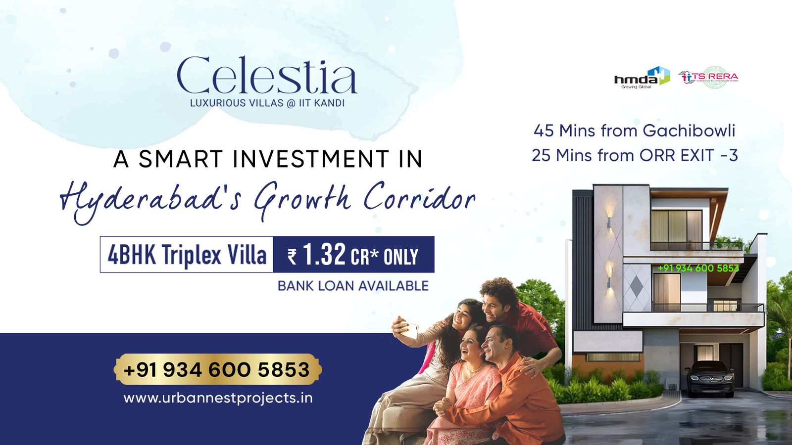 Celestia Villas walk through Telugu